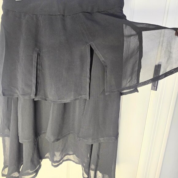 Moschino Black Tiered Skirt – Rare! - Picture 4 of 11